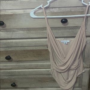 Cream colored jumpsuit